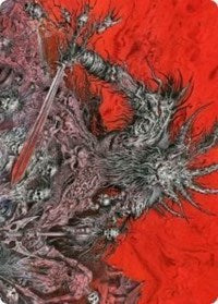 Varragoth, Bloodsky Sire Art Card [Kaldheim Art Series] | Shuffle n Cut Hobbies & Games