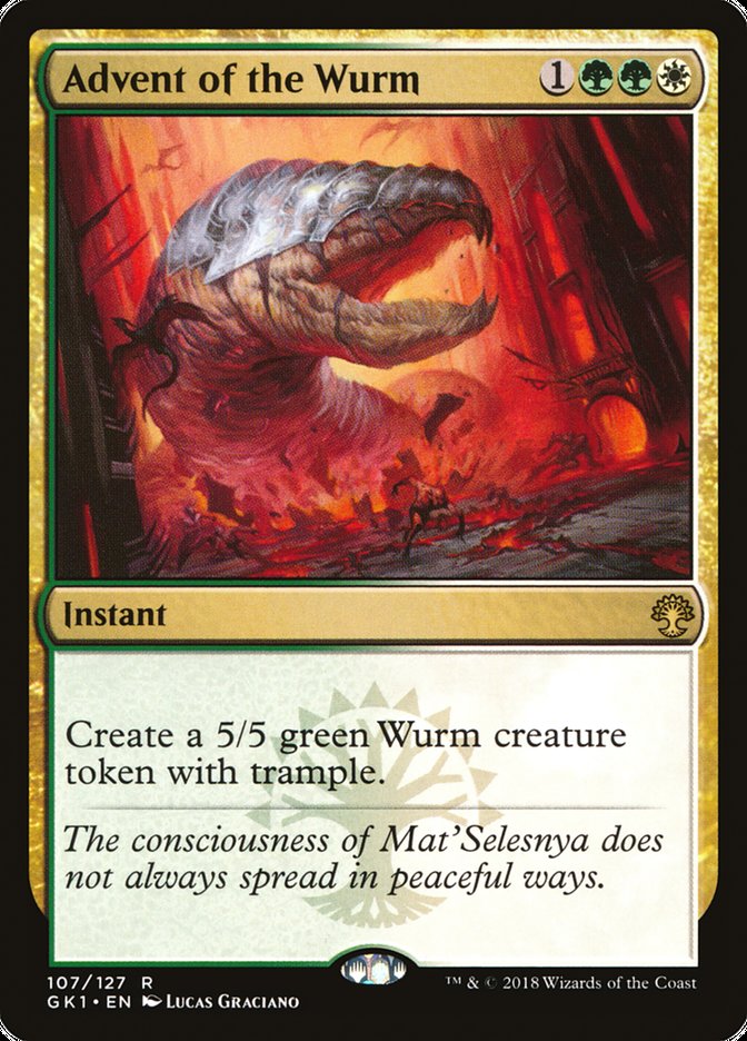 Advent of the Wurm [Guilds of Ravnica Guild Kit] | Shuffle n Cut Hobbies & Games
