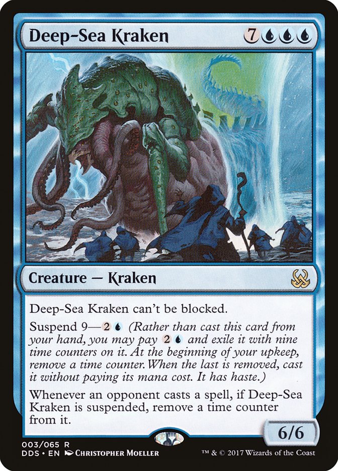 Deep-Sea Kraken [Duel Decks: Mind vs. Might] | Shuffle n Cut Hobbies & Games