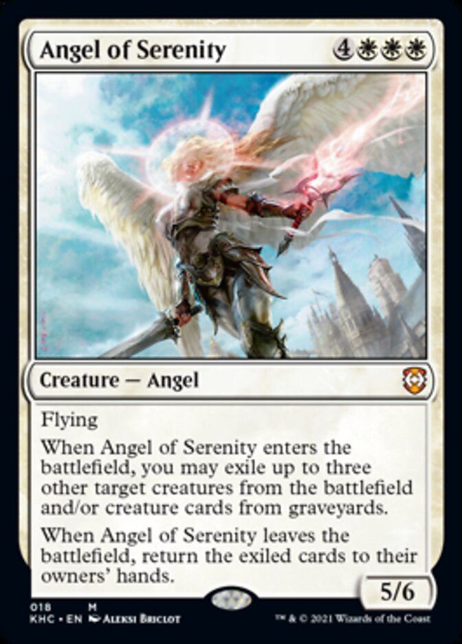 Angel of Serenity [Kaldheim Commander] | Shuffle n Cut Hobbies & Games