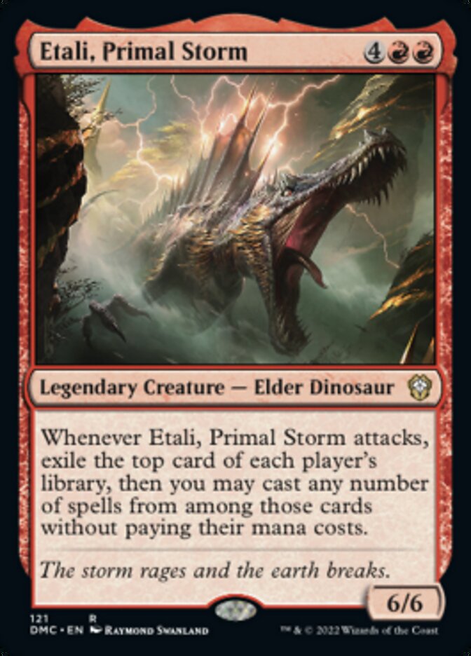 Etali, Primal Storm [Dominaria United Commander] | Shuffle n Cut Hobbies & Games