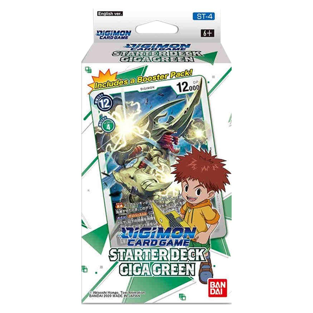 DIGIMON STARTER DECK - Giga Green | Shuffle n Cut Hobbies & Games