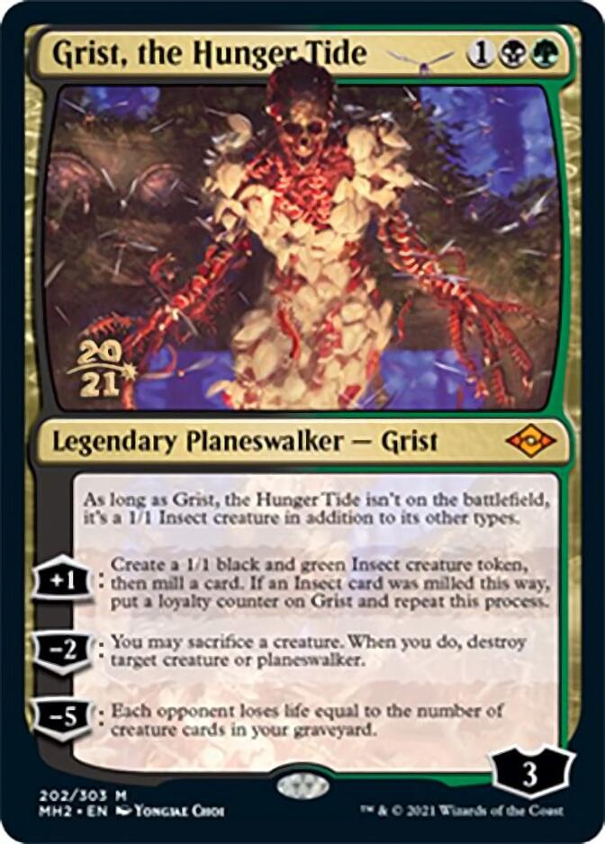 Grist, the Hunger Tide [Modern Horizons 2 Prerelease Promos] | Shuffle n Cut Hobbies & Games