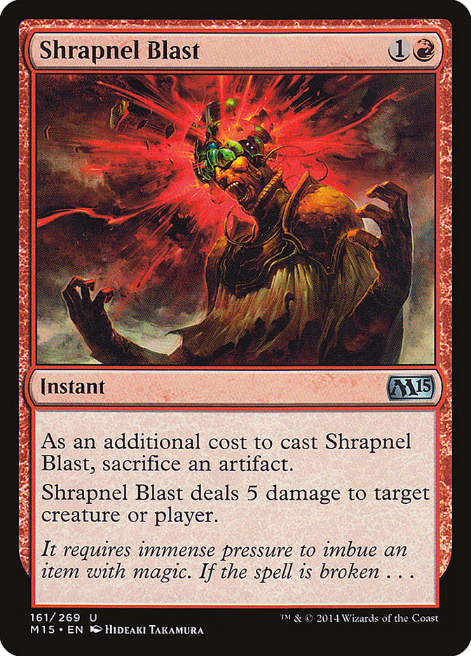 Shrapnel Blast [Magic 2015] | Shuffle n Cut Hobbies & Games