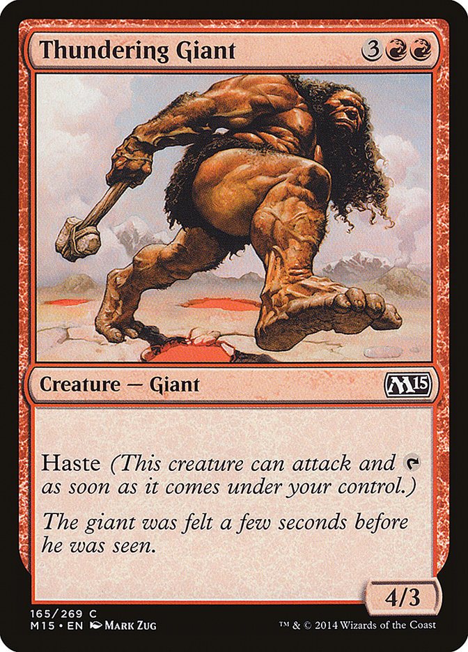 Thundering Giant [Magic 2015] | Shuffle n Cut Hobbies & Games