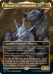 Rin and Seri, Inseparable (1508) // Rin and Seri, Inseparable [Secret Lair Commander Deck: Raining Cats and Dogs] | Shuffle n Cut Hobbies & Games