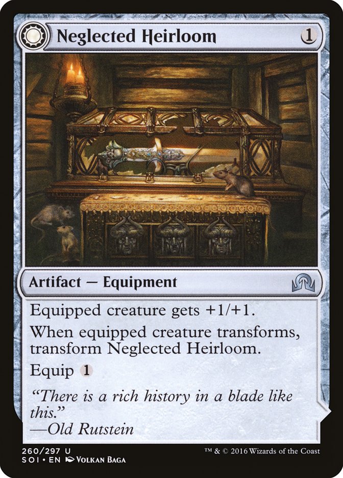 Neglected Heirloom // Ashmouth Blade [Shadows over Innistrad] | Shuffle n Cut Hobbies & Games