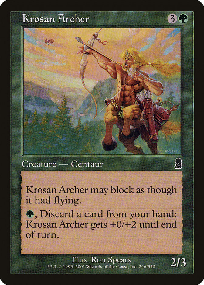 Krosan Archer [Odyssey] | Shuffle n Cut Hobbies & Games