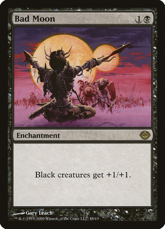 Bad Moon [Duel Decks: Garruk vs. Liliana] | Shuffle n Cut Hobbies & Games