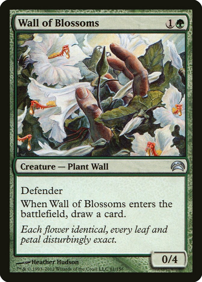 Wall of Blossoms [Planechase 2012] | Shuffle n Cut Hobbies & Games