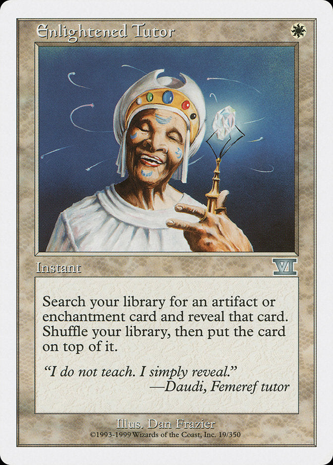 Enlightened Tutor [Classic Sixth Edition] | Shuffle n Cut Hobbies & Games