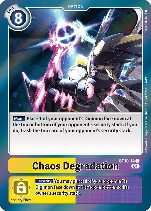Chaos Degradation [ST10-14] [Starter Deck: Parallel World Tactician] | Shuffle n Cut Hobbies & Games
