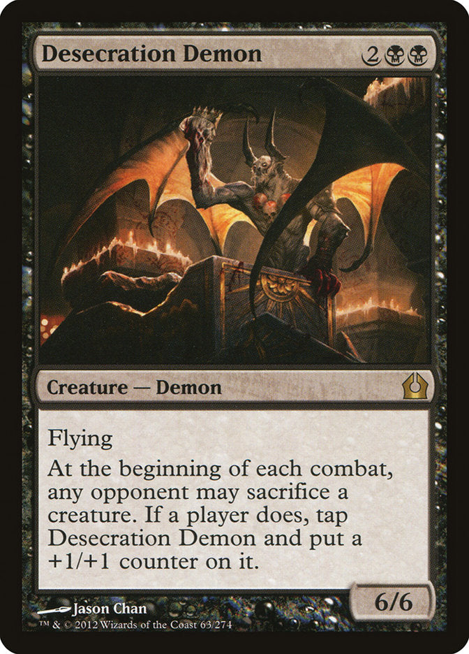 Desecration Demon [Return to Ravnica] | Shuffle n Cut Hobbies & Games