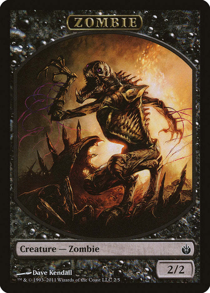 Zombie Token [Mirrodin Besieged Tokens] | Shuffle n Cut Hobbies & Games