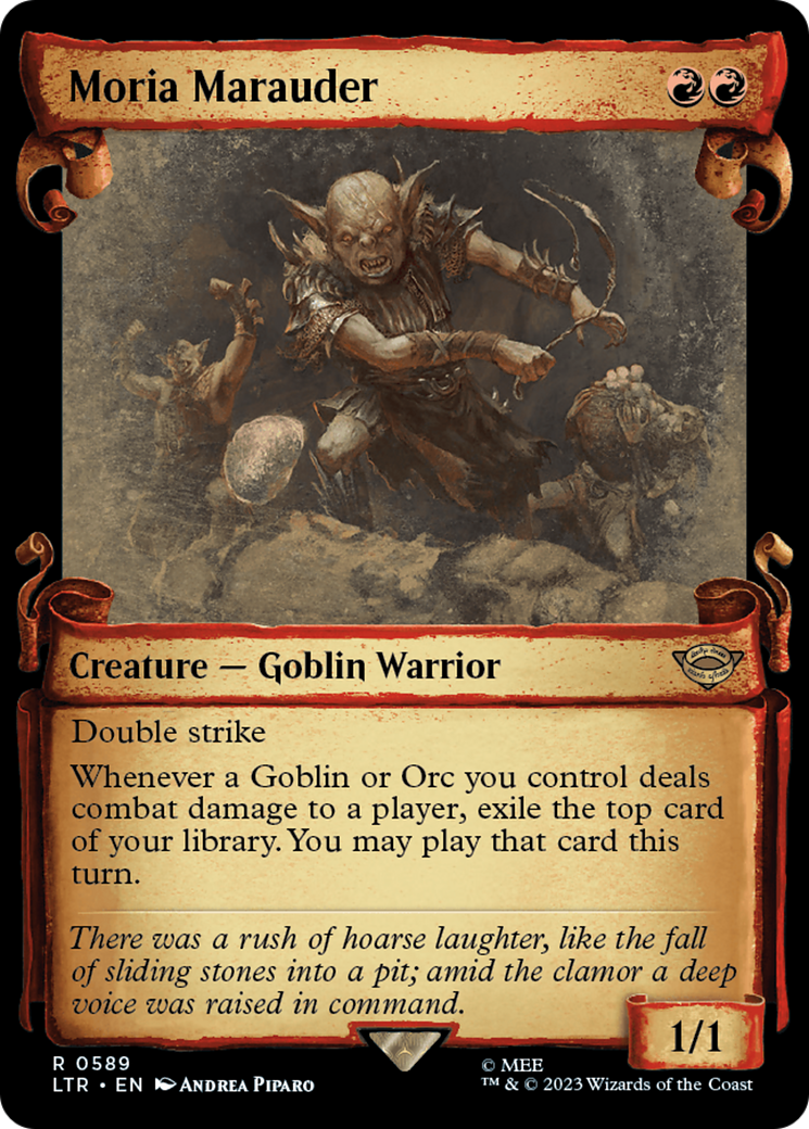 Moria Marauder [The Lord of the Rings: Tales of Middle-Earth Showcase Scrolls] | Shuffle n Cut Hobbies & Games