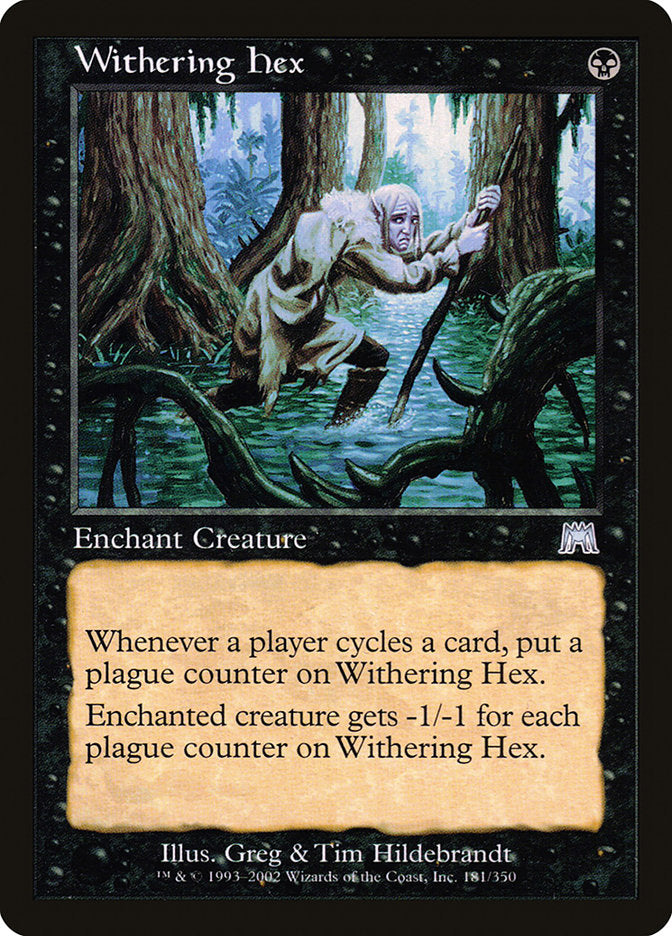 Withering Hex [Onslaught] | Shuffle n Cut Hobbies & Games