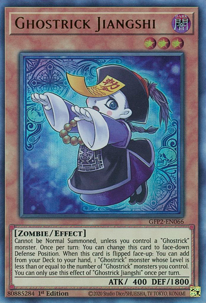 Ghostrick Jiangshi [GFP2-EN066] Ultra Rare | Shuffle n Cut Hobbies & Games