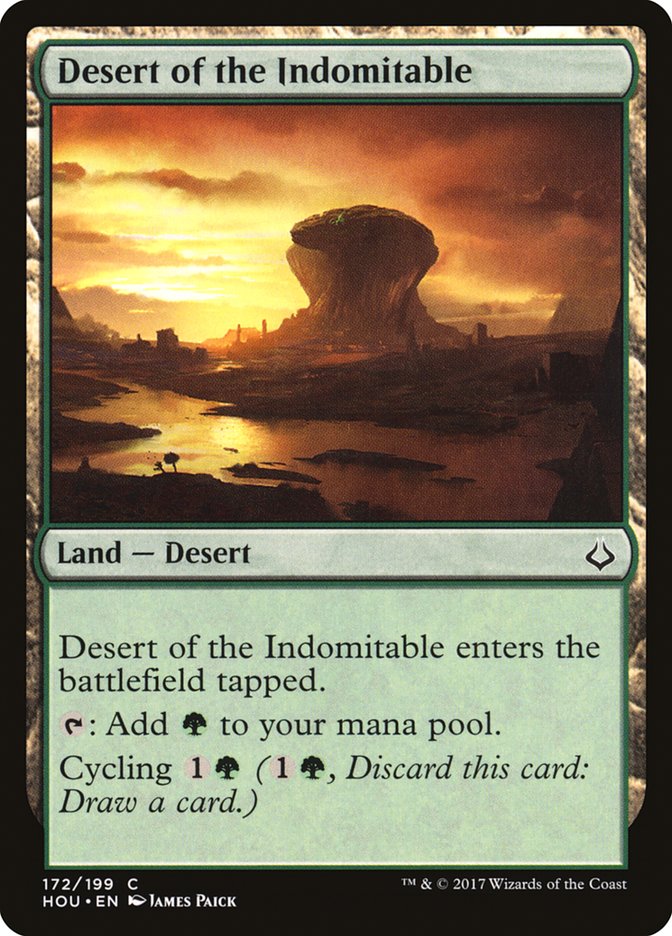 Desert of the Indomitable [Hour of Devastation] | Shuffle n Cut Hobbies & Games