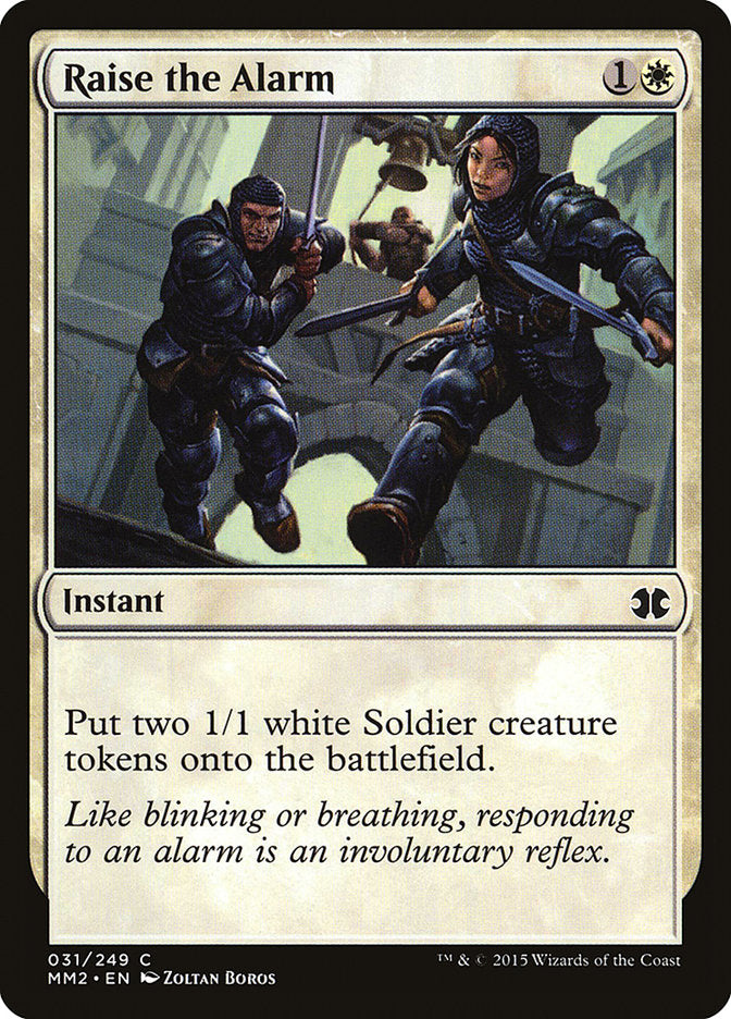 Raise the Alarm [Modern Masters 2015] | Shuffle n Cut Hobbies & Games