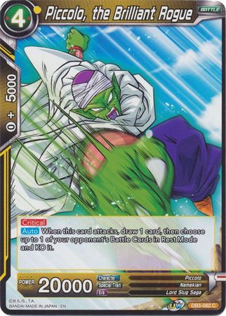 Piccolo, the Brilliant Rogue [DB3-082] | Shuffle n Cut Hobbies & Games