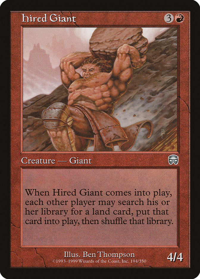 Hired Giant [Mercadian Masques] | Shuffle n Cut Hobbies & Games