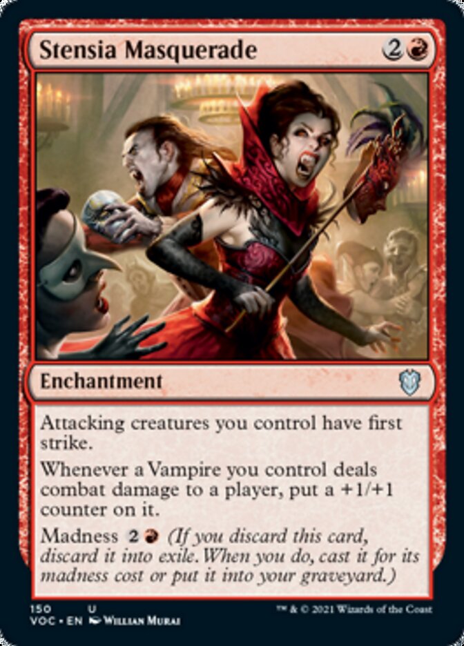 Stensia Masquerade [Innistrad: Crimson Vow Commander] | Shuffle n Cut Hobbies & Games
