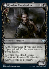 Restless Bloodseeker // Bloodsoaked Reveler (Showcase Fang Frame) [Innistrad: Crimson Vow] | Shuffle n Cut Hobbies & Games