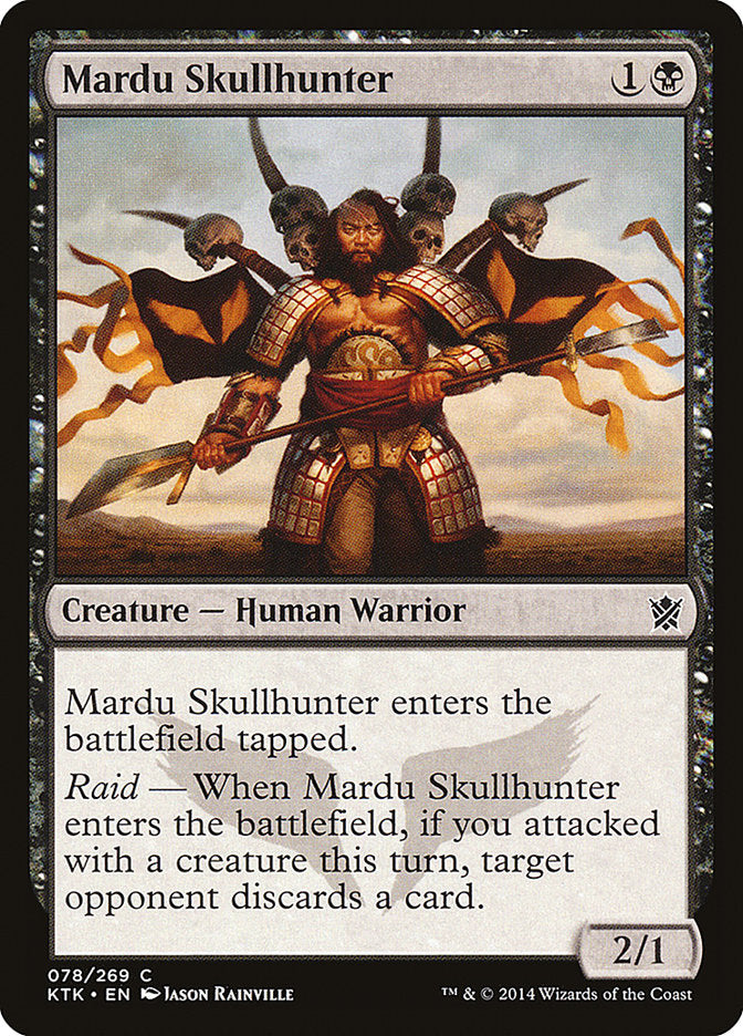 Mardu Skullhunter [Khans of Tarkir] | Shuffle n Cut Hobbies & Games