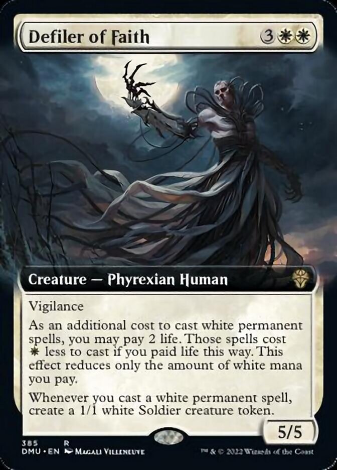 Defiler of Faith (Extended Art) [Dominaria United] | Shuffle n Cut Hobbies & Games