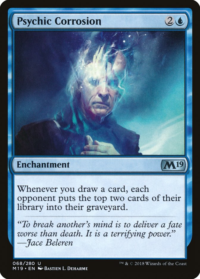 Psychic Corrosion [Core Set 2019] | Shuffle n Cut Hobbies & Games