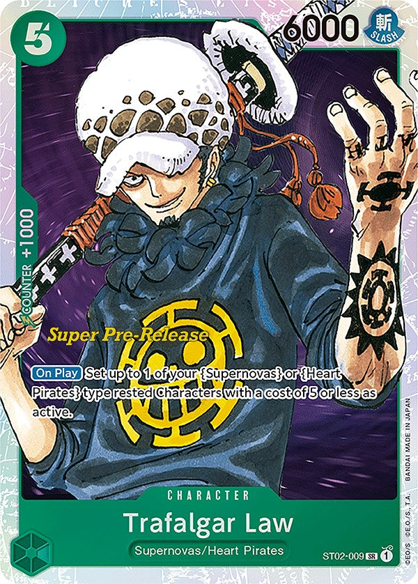 Trafalgar Law [Super Pre-Release Starter Deck: Worst Generation] | Shuffle n Cut Hobbies & Games
