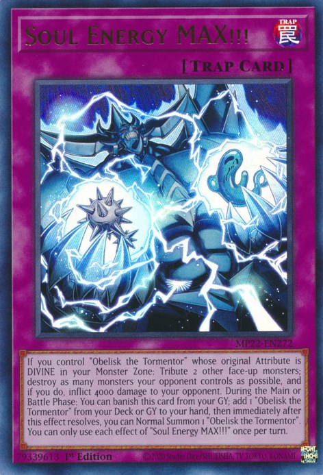 Soul Energy MAX!!! [MP22-EN272] Ultra Rare | Shuffle n Cut Hobbies & Games