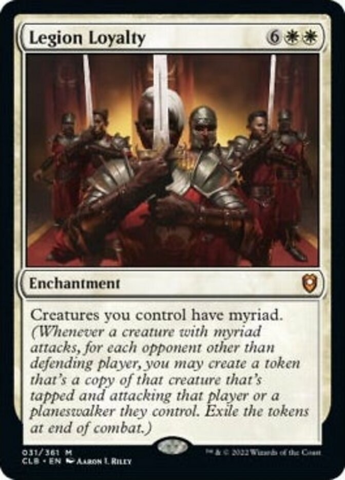 Legion Loyalty [Commander Legends: Battle for Baldur's Gate] | Shuffle n Cut Hobbies & Games