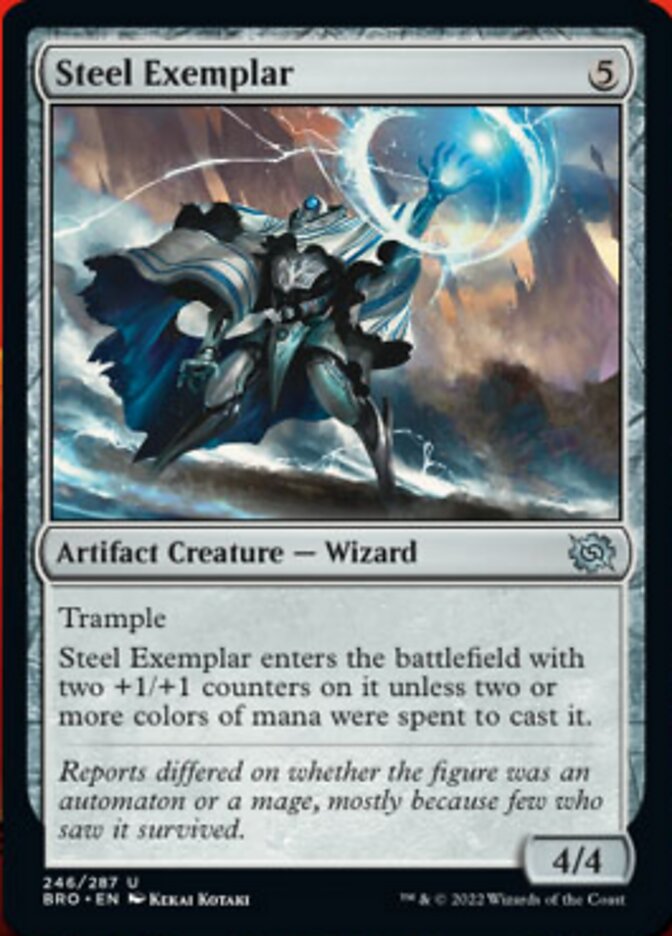 Steel Exemplar [The Brothers' War] | Shuffle n Cut Hobbies & Games