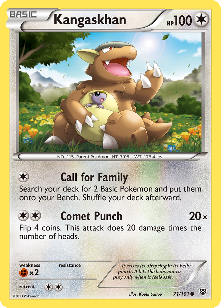 Kangaskhan (71/101) [Black & White: Plasma Blast] | Shuffle n Cut Hobbies & Games