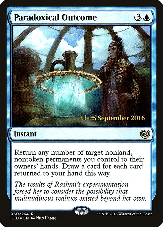 Paradoxical Outcome [Kaladesh Prerelease Promos] | Shuffle n Cut Hobbies & Games