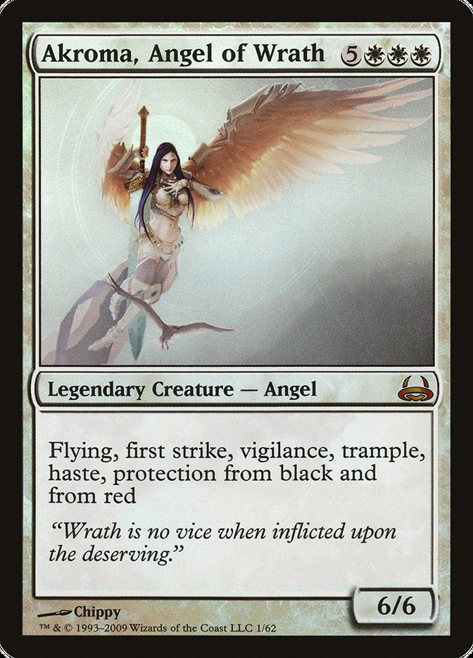 Akroma, Angel of Wrath [Duel Decks: Divine vs. Demonic] | Shuffle n Cut Hobbies & Games