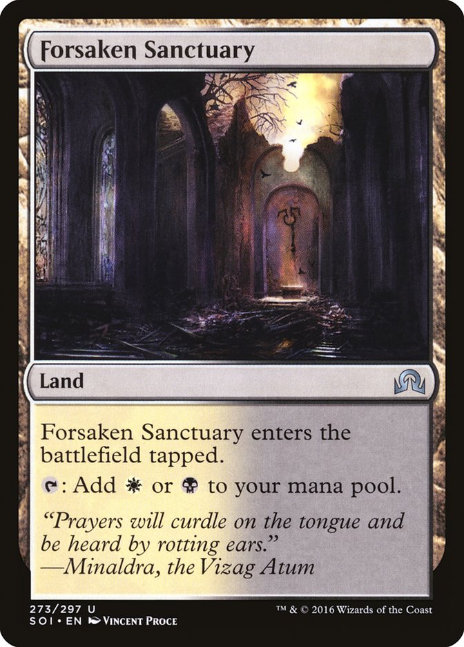 Forsaken Sanctuary [Shadows over Innistrad] | Shuffle n Cut Hobbies & Games