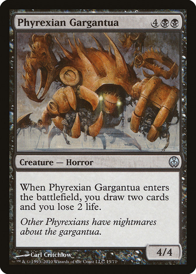 Phyrexian Gargantua [Duel Decks: Phyrexia vs. the Coalition] | Shuffle n Cut Hobbies & Games