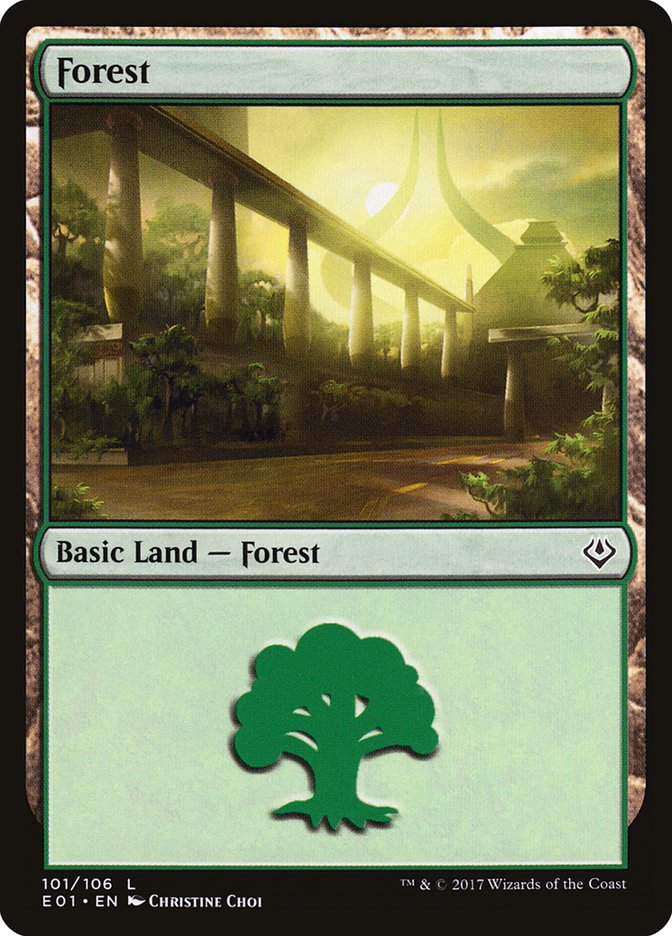 Forest (101) [Archenemy: Nicol Bolas] | Shuffle n Cut Hobbies & Games