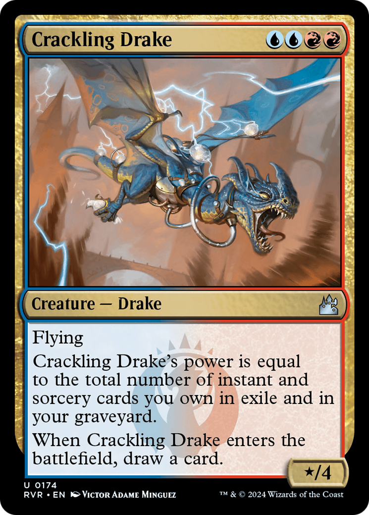 Crackling Drake [Ravnica Remastered] | Shuffle n Cut Hobbies & Games