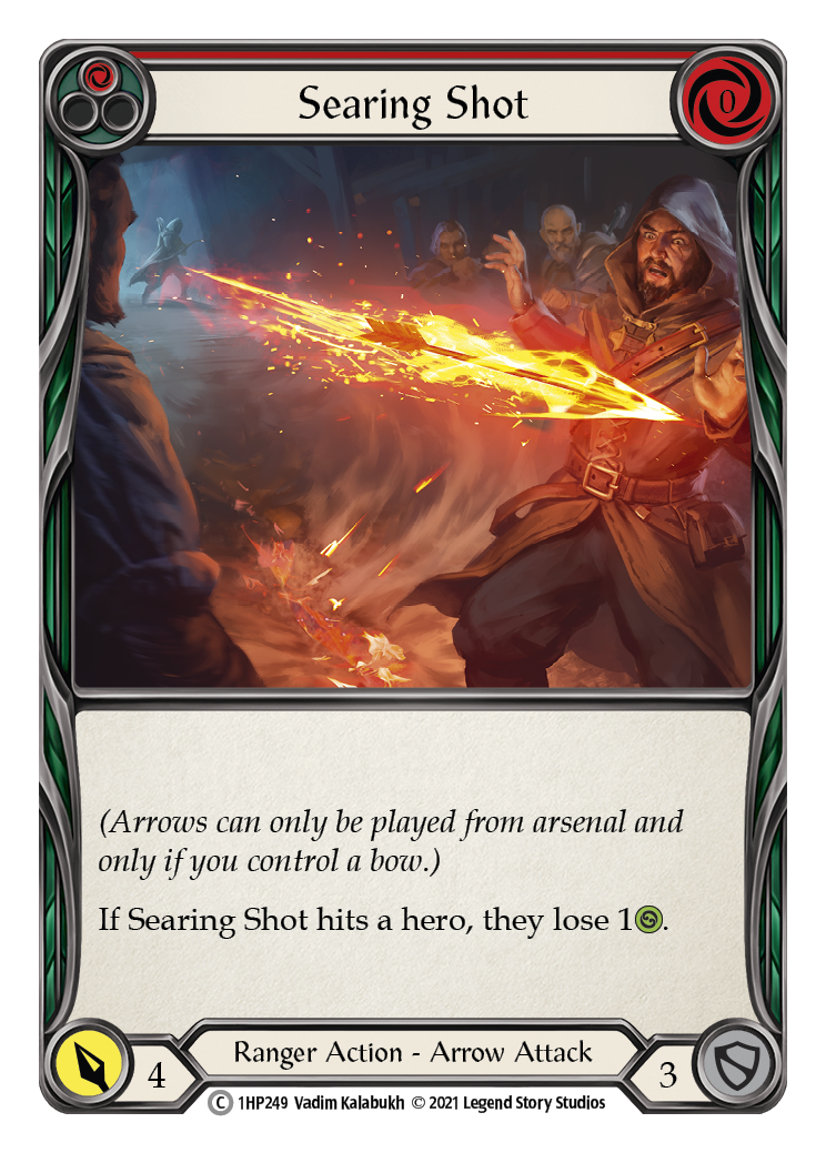 Searing Shot (Red) [1HP249] | Shuffle n Cut Hobbies & Games