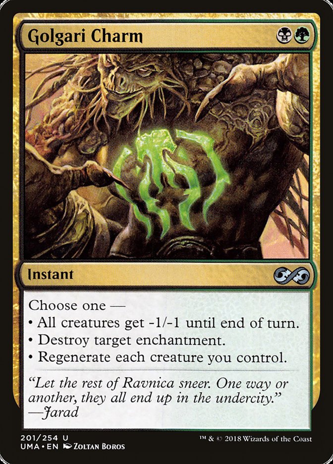 Golgari Charm [Ultimate Masters] | Shuffle n Cut Hobbies & Games