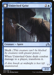 Uninvited Geist // Unimpeded Trespasser [Shadows over Innistrad] | Shuffle n Cut Hobbies & Games