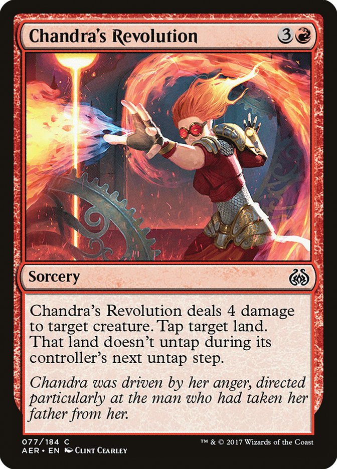Chandra's Revolution [Aether Revolt] | Shuffle n Cut Hobbies & Games