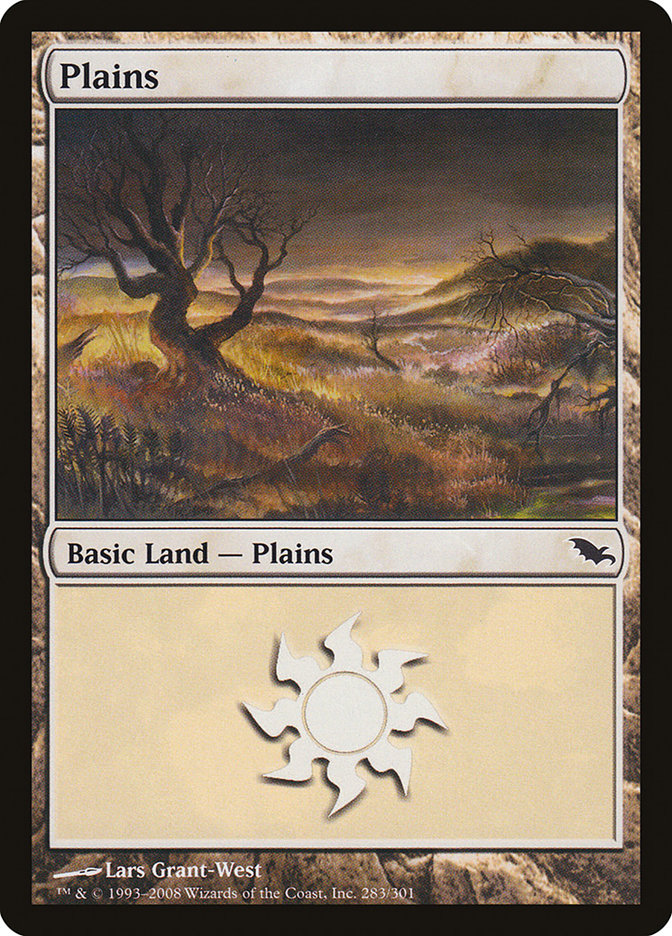 Plains (283) [Shadowmoor] | Shuffle n Cut Hobbies & Games
