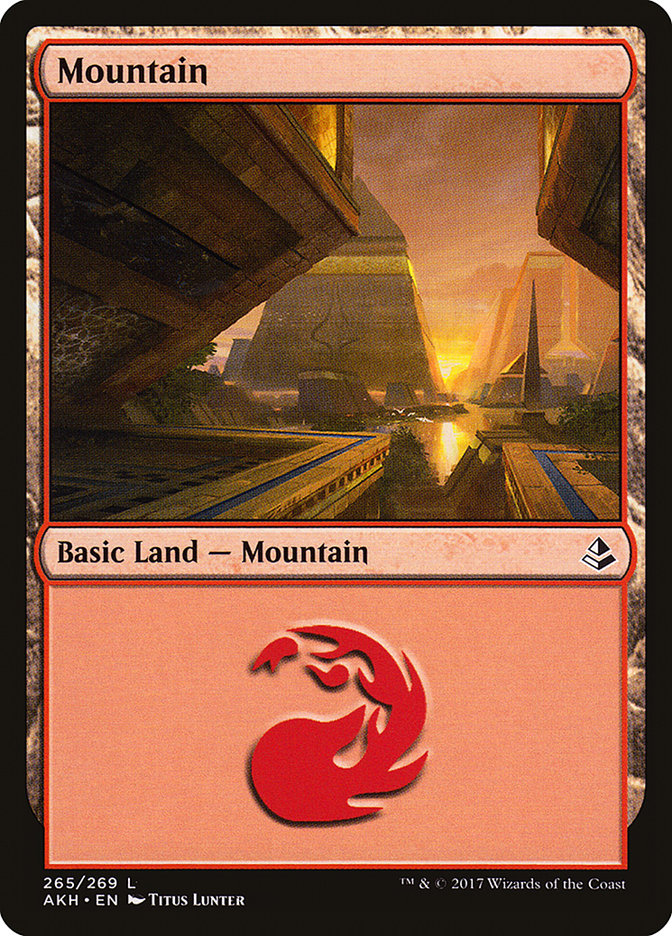 Mountain (265) [Amonkhet] | Shuffle n Cut Hobbies & Games
