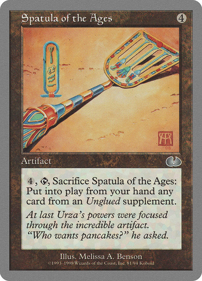 Spatula of the Ages [Unglued] | Shuffle n Cut Hobbies & Games
