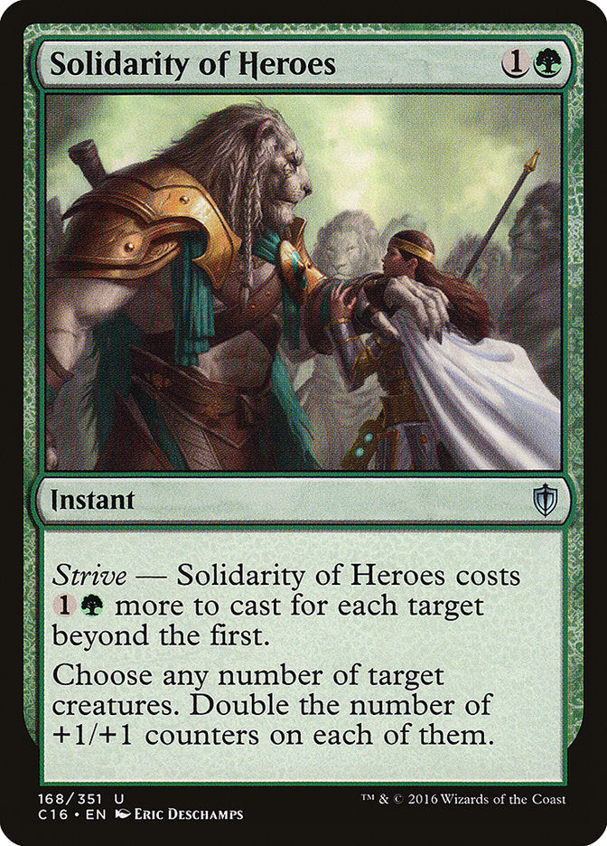 Solidarity of Heroes [Commander 2016] | Shuffle n Cut Hobbies & Games