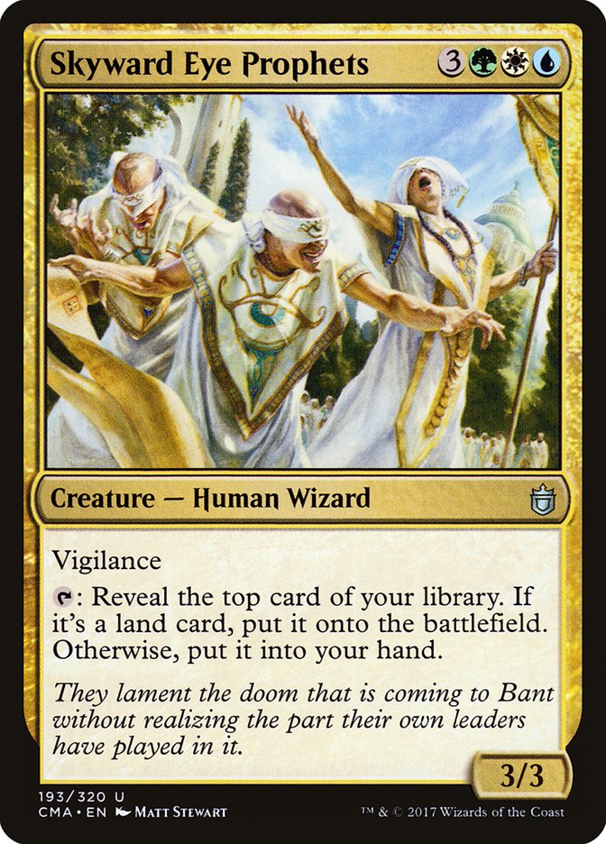 Skyward Eye Prophets [Commander Anthology] | Shuffle n Cut Hobbies & Games